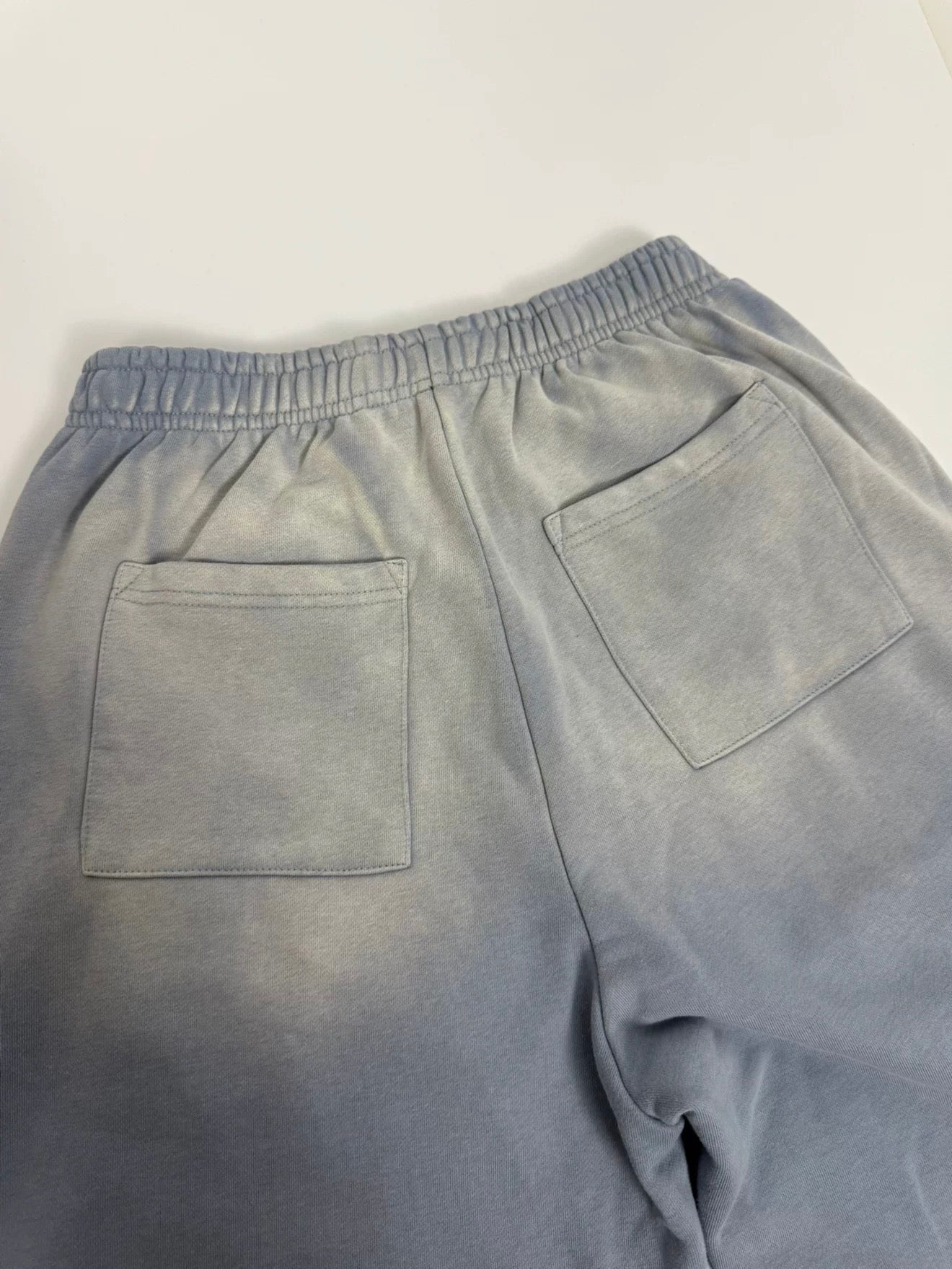 Vcatecx 410GSM Heavyweight Micro-Flare Sweatpants - Vintage Wash